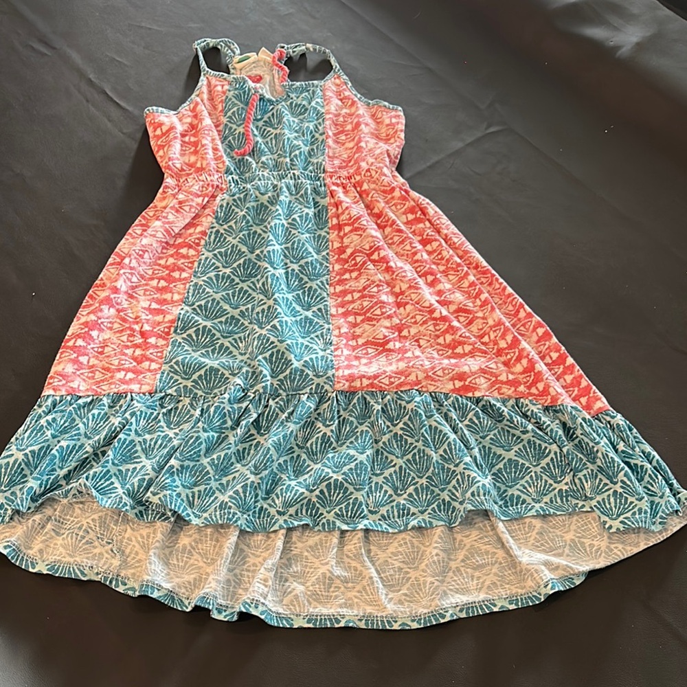 Roxy Kids Dress in Pink and Blue